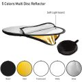 60cm 80cm 110cm Portable Outdoor 5 in 1 Photo Studio Light Diffuser Photography Reflector Collapsible.