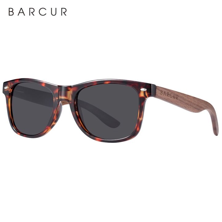 BARCUR%20Natural%20Wooden%20Sunglasses%20Polarized%20Mens%20Sun%20Glasses%20Black%20Walnut%20Eyewear%20UV400%20Protection%20-%20Image%205