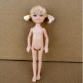 13cm Mini Kelly 5-inch Little Boys Girls Teenager Sisters Brothers Dark Ordinary Skin Naked Body Bjd 1/12 Toys For Kids. 