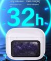 wireless earbuds Bluetooth airpods LCD full colour smart display  Touch screen earpods pro. 