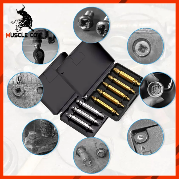 Muscle%20cow%205%20PCs%20left%20screw%20extractor%20kit%20easy%20removal%20tool%20kit%20nut/screw/damaged%20screw%20remover%20remover%20remover%2010%20s%20with%20aluminum%20box%20-%20Image%204