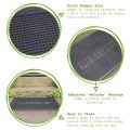 Black Welcome Rubber Door Mat. 