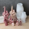 Irregular Gesture Finger Heart Scented Candle Mold Finger Gesture Silicone Soap Mold Resin Craft Painting Plaster Clay DIY Tool. 