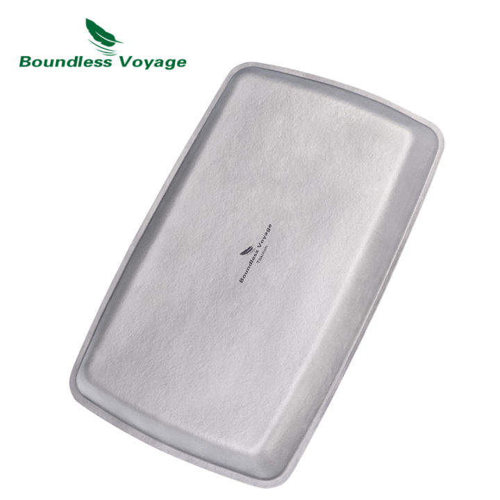 Boundless%20Voyage%20Titanium%20Square%20Dinner%20Plate%20Camping%20Tableware%20Serving%20Plate%20for%20Steak,%20Pasta,%20Pizza,%20Appetizer%20Ti1149T%20-%20Image%202