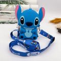 2026 New Stitch Silicone Coin Purse Cute Mini Wallet Crossbody Shoulder Bag for Kids Girls Accessories  Coin Purse Wallet. 