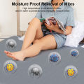 Electric Heating Pad with Automatic Thermostat Bed Warmer Heated Mattress for Bedroom Electric Fast Heating Mat Heated Pad 220V. 