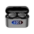 X37 Wireless Bluetooth Earphones Headphones Outdoor Sports Headset 5.3 With Charging Bin Display Touch Control Earbuds for Muisc. 