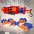 72PCS Mega Dart Refill Pack 9.5cm Compatible with Nerf Mega Guns Universal Mega Pack Refill Bullets for N-Strike Mega Series. 