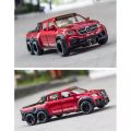 1:28 X-Class 6x6 Pickup Truck Model Car alloy mettle Diecast. 
