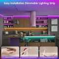 1/3/5M USB Led Strip Lights RGB 5050 Bluetooth APP Control Led Flexible Diode Decoration For Living Room Lamp Ribbon. 