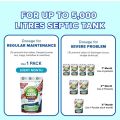 Bioclean Septic Plus 10X Powerful | Odour Removal Formula | Septic Tank Cleaning Powder|Powerful Septic Tank Bacteria Reduces sludge build-up|Degrades Food & Human Waste| Pack of 1 (250 gm). 