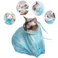 Cat Bathing Bag Mesh Adjustable Washing Bag Cat Grooming Multipurpose Nail Clipping Injecting Antiscratch Bite Restraint.