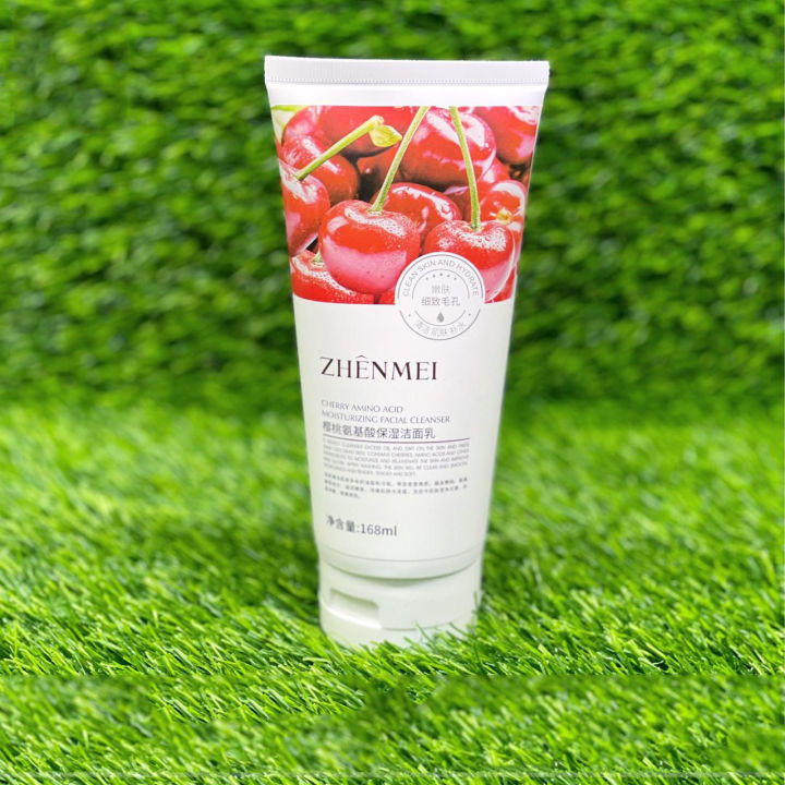 ZHENMEI Cherry Amino Acid Moisturizing Facial Cleanser 168ml
