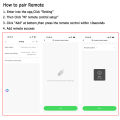 CENFAYA TUYA WiFi Mini Smart Light Switch 110V 220V 230V RF 433Mhz Wall Panel Remote Control Timer For Alexa  Assistant. 