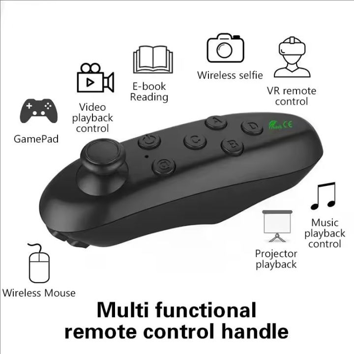 Remote Control Mobile Phone VR Glasses Wireless Android Smart Phone Gamepad Remote E book Page Turning Lever