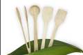 Insaf Crockery Pack of 4 - Pieces Wooden Spoon Set - Nonstick Kitchen Cooking Utensils Non Stick Wood Kitchen Tools. 