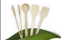 Insaf Crockery Pack of 4 - Pieces Wooden Spoon Set - Nonstick Kitchen Cooking Utensils Non Stick Wood Kitchen Tools. 