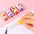 Cute Kawaii Creative fruit Eraser Rubber Stationery School Supply Novelty Lovely Eraser. 