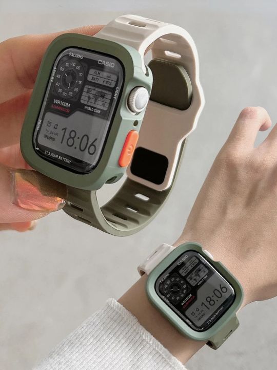 Silicone%20Case+Strap%20For%20%20Watch%20Ultra%202%2049mm%20Series%2010%2042mm%2046mm%2044mm%2040mm%2045mm%2041mm%20bracelet%20cover%20for%20iWatch%20series%208%209%207%20-%20Image%202