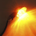 1PC 12V 10W Universal Motorcycle Turn Signal Lights Off-Road Vehicle Halogen Blinker Indicators LED Flasher Amber Lamps. 