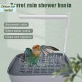 【1Pc Automatic Parrot Bird Bath Tub USB Electric Pet Circulating Water Bathtub Shower Fountain Pet Supplies】. 