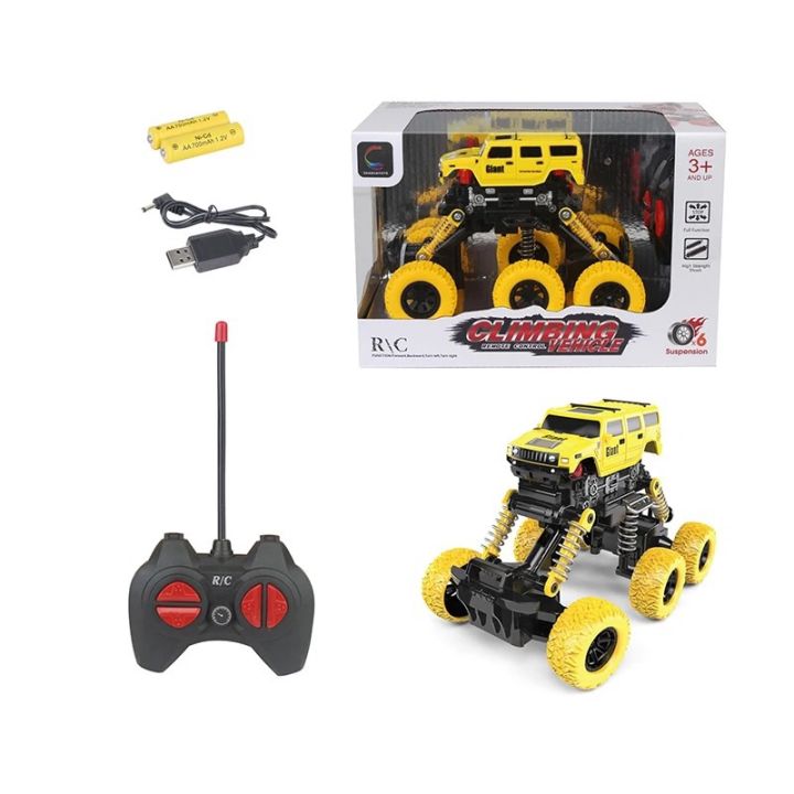 Off Road Car,6 Wheel Rubber Tyre Remote Control ,Rechargeable Battery