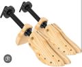 Shoe Tree Wooden Adjustable Shoe Supporter Spring Shoes Stretcher for Shoes Crease Protector. 