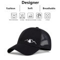 Unisex Mountain Embroidery Breathable Baseball Net Caps Spring and Autumn Outdoor Adjustable Casual Hats Sunscreen Hat.