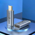USB Type-C to Micro B Adapter Fast Charging & Data Sync Converter for Phones, Laptops, Tablets. 