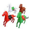 Clockwork jumping horse Simulation animal plush jumping stail children's toys -1pcs. 
