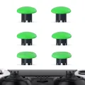 Replacement Thumbsticks Joysticks Cap For PS5 Edge Dualsense Controller and 4 Paddles Green Color. 
