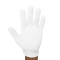 12pcs White Gloves Thin Quality Control Play Etiquette Labor Protection Work Sweatcloth Gloves Wear Resistant White Cotton. 