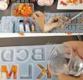 Alphabet Number Mold DIY Large /Small Alphabet Letter Pendant Resin Mold Crystal Epoxy Silicone Mold Keychain Multipurpose Mould. 