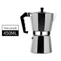 New Aluminum Moka Pot Household 50ml-600ml Latte Stove Classic Coffee Maker Espresso Percolator Coffee Extraction Pot. 