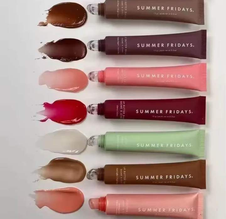 Summer%20Fridays%20Lip%20Balm%20Hydrating%20Mirror%20Lipgloss%20Lip%20Vanilla%20Pink%20Sugar%20Coffee%20Cake%20Scent%20Lipstick%20Transparent%20Oil%20Makeup%20-%20Image%202