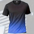 Plus Size Mens Short-sleeved T Shirts Large Size Round Neck T-shirt Outdoor Loose Casual Cool Top Gym Clothing Men.