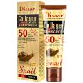 Disaar Sunscreen Snail Collagen Cream UV Block SPF50 PA+++ 50gm. 