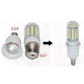 E14 to E27 Lamp Holder Converter Bulb Socket Lamp Base Adapter Plug Extender Sockets for Corn Light Bulbs Spotlight AC 110V-220V.