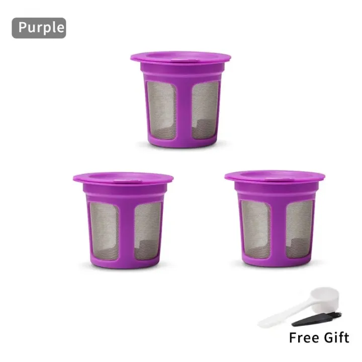 3pcs%20Reusable%20K%20Cup%20Coffee%20Filters%20Integrated%20Mesh%20Strainer%20Refillable%20For%20Keurig%202.0%201.0%20Mini%20Plus%20Select%20Single-Cup%20Machines%20-%20Image%207