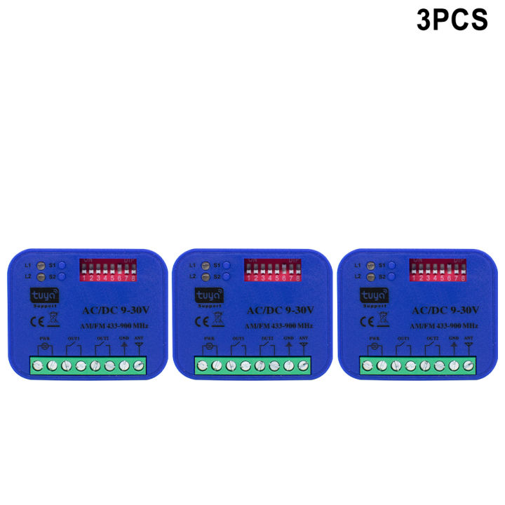 Tuya%20Smart%20WIFI%20300-900MHz%20RF%20Garage%20Door%20Gate%202CH%20Receiver%20Controller%20Switch%20433MHz%20868mhz%20Transmitter%20/%20Command%20Opener%20Alexa%20-%20Image%207