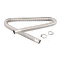 60cm 100cm 120cm 150cm 200cm 250cm 300cm Air Diesel Parking Heater Stainless Steel Exhaust Pipe Tube Gas Vent Hose Car Truck VAN.