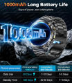 2026 New Outdoor Sports Smart Watch Men AMOLED Screen LED Flashlight Heart rate Waterproof Bluetooth Call 1000mAh SmartWatch.