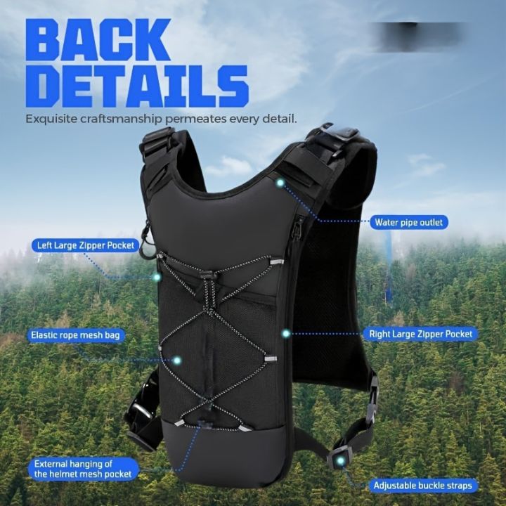 Lightweight%20Running%20Chest%20Pack%20for%20Hiking%20Outdoor%20Activities%20Marathon%20Bicycle%20Race%20Vest%20Bag%20No%20Water%20Bladder%20-%20Image%202