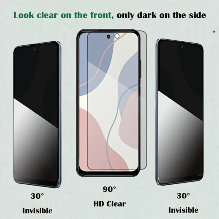 3Pcs%20Anti%20Spy%20Tempered%20Glass%20Film%20for%20Xiaomi%20Redmi%20Note%2014%205G%2013%2012%2011%20Pro%20Screen%20Protectors%20for%20Redmi%20Note%2014S%2012S%2011S%2010T%209T%20-%20Image%203