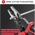 5 in 1 multifunctional Pliers Tool Kit With 5 Interchangeable Heads Special For Electricians Pliers,Cable Cutting,Wire Stripping,Crimping Tools,Sheet Metal Shear etc. 
