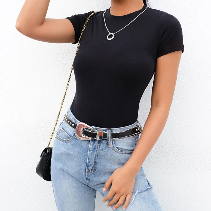 Casual%20Basic%20Black%20White%20Bodysuit%20Women%20Summer%20Short%20Sleeve%20Woman%20Body%20Top%20Cotton%20Bodycon%20Jumpsuit%20Romper%20Ladies%202020%20-%20Image%206