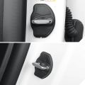 For Tesla Model 3 Y Juniper Highland 2020-2026 Door Lock Cover Car Styling Lock Protection Cap Modification Accessories 4pcs. 