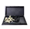 Magnet Chess Board 20X20Cms / Foldable into a chess pieces storage box. 