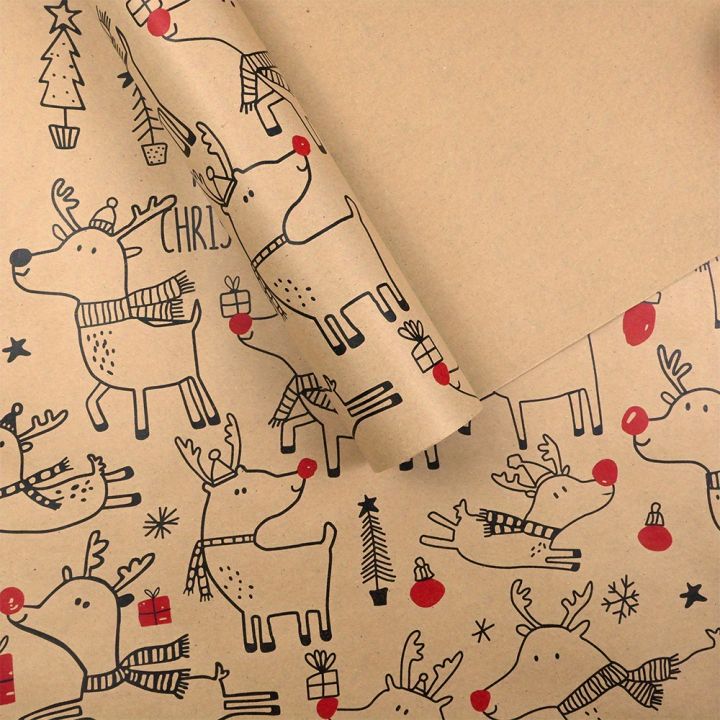 1%20Roll%20Christmas%20Wrapping%20Paper%20-%20Cute%20Deer%20Design,%20Planners%20And%20Brokers,%20Suitable%20for%20Presents,%20Handmade%20Gifts,%20Gift%20Wrapping%20-%20Image%206