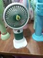Mini Avocado Rechargeable Handheld Fan with Portable Base Stand.
